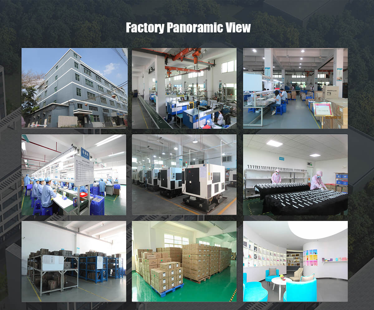 Güzellik Cihazı Fabrikasının Panoramik Görünümü