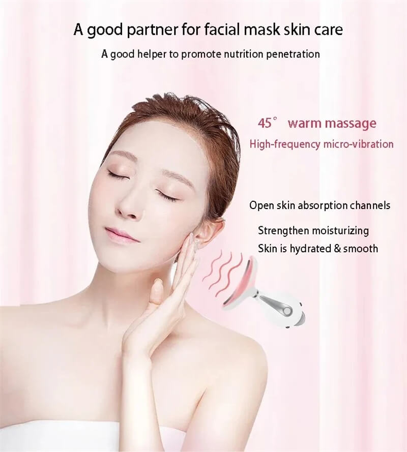 Massageador facial para cuidados com a pele HTL 028 descrição 1