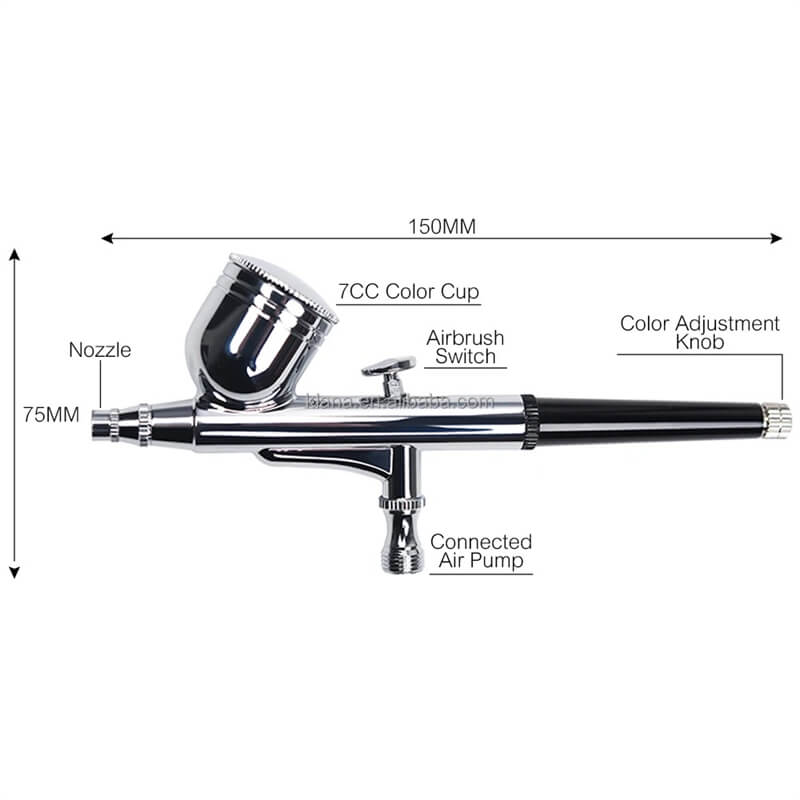 airbrush stroj HTL 509 popis 12