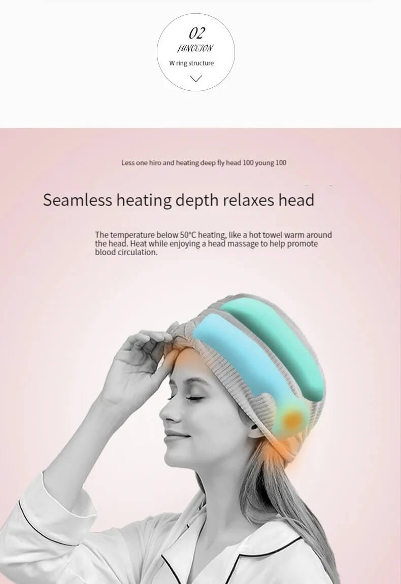 Deskripsi alat pijat kepala sakit kepala HTL 09 5