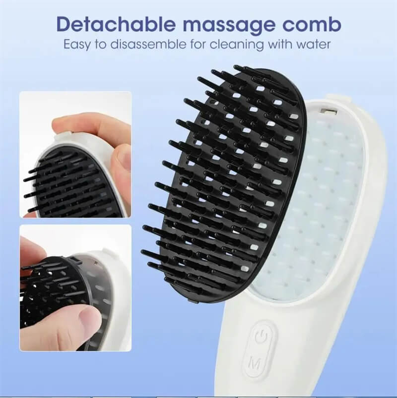 massaging brush for scalp HTL 6102 description 6