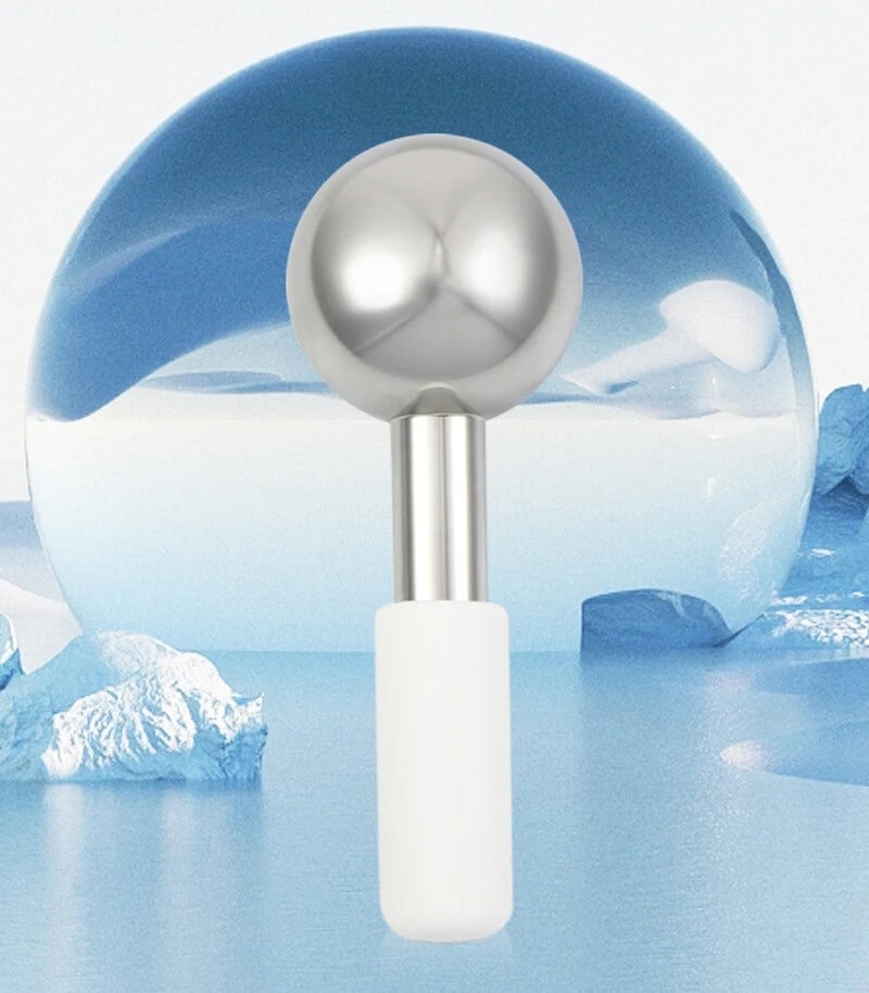 massageador facial globo de gelo HTL 24020303 descrição 1