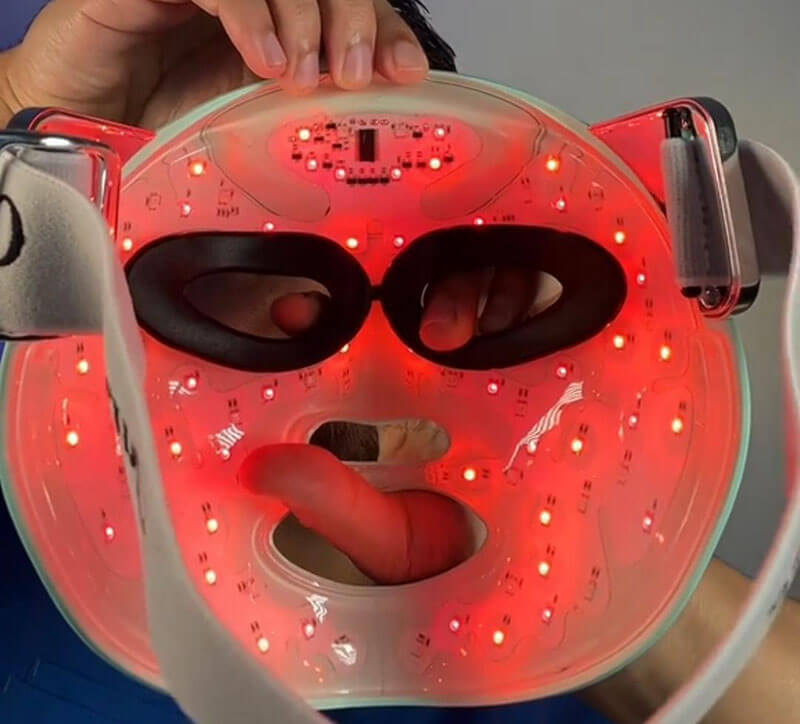 máscara eletrónica de led 24050301 2