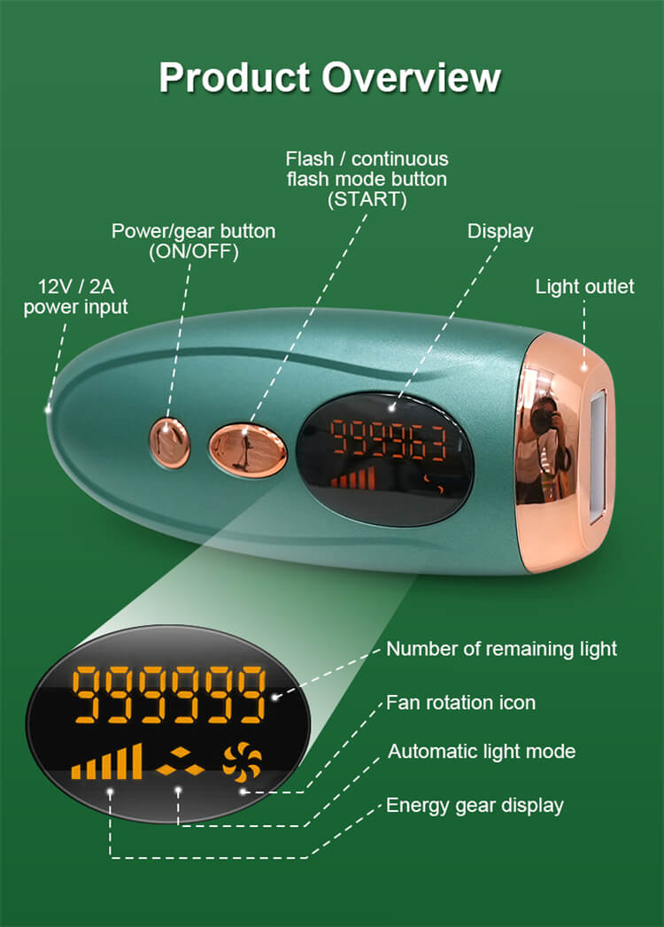 ipl епілятор HTL 1012 опис 7